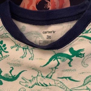 Carters Dinosaur Pajama Set